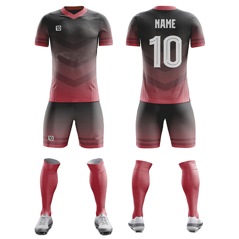 Hestic Sports Wear 2024 Latest Design Soccer Uniform Set New Arrival Team Name Men Soccer Sports Football Uniforms For Sale